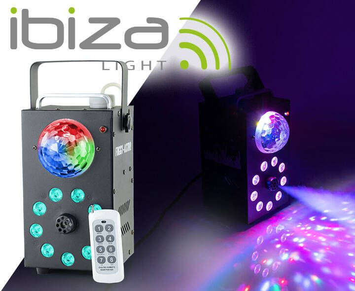 Maszyna do dymu z efektem Astro LED Halloween zdjęcie 7