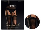 Gładkie matowe czarne pończochy damskie HYPNOSE Black 4