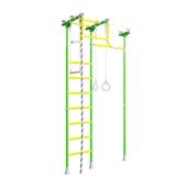 Drabinka gimnastyczna JOWISZ jasnozielony | lina, kółka, huśtawka, drążek