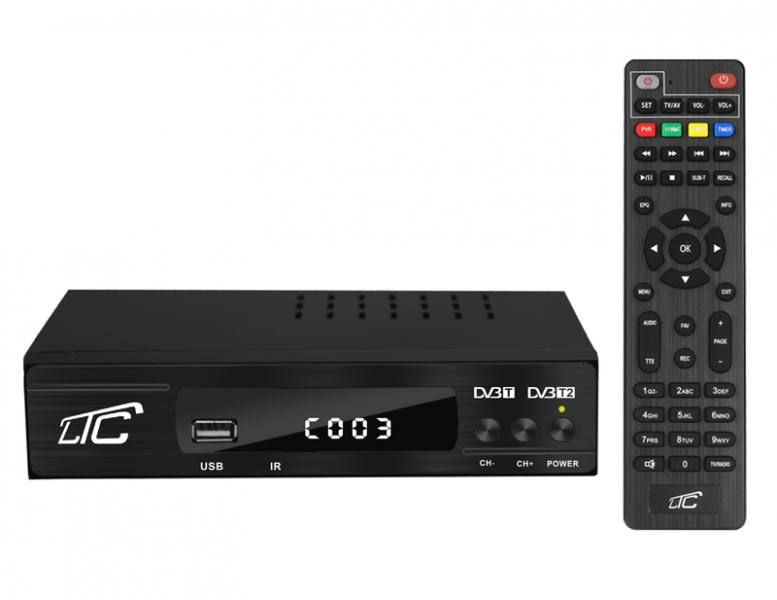 Dekoder LXDVB506 DVB-T-2 LTC TV Full HD 1080p zdjęcie 1