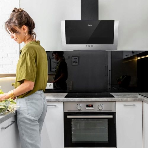 Okap ścienny CIARRA CBCB6736C 60 cm 380 m³/h Czarny na Arena.pl