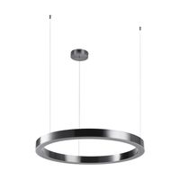 Lampa wisząca CIRCLE 80 LED tytanowy 80 cm