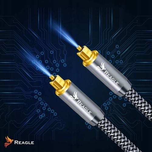 KABEL OPTYCZNY TOSLINK 5M HQ SPDIF DIGITAL AUDIO PRZEWÓD CYFROWY na Arena.pl