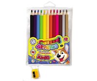 kredki ołówkowe 12 kol astrino jumbo + temp 7733