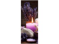 40X100CM LAWENDOWY RELAKS OBRAZ PION