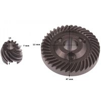 Przekładnia zębata 47/12,  15/7