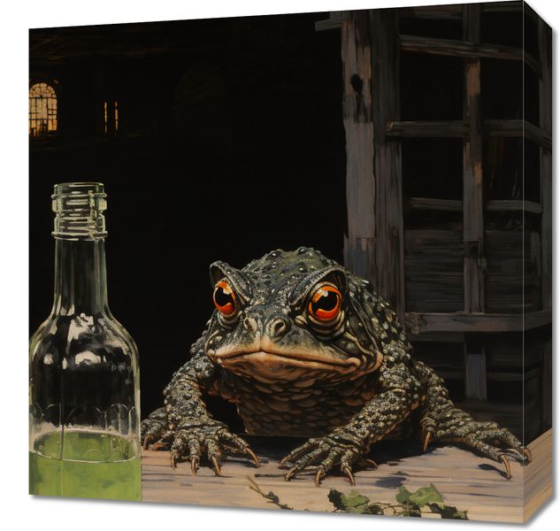 Obraz 50x50cm Oczekiwanie w Półmroku zdjęcie 1