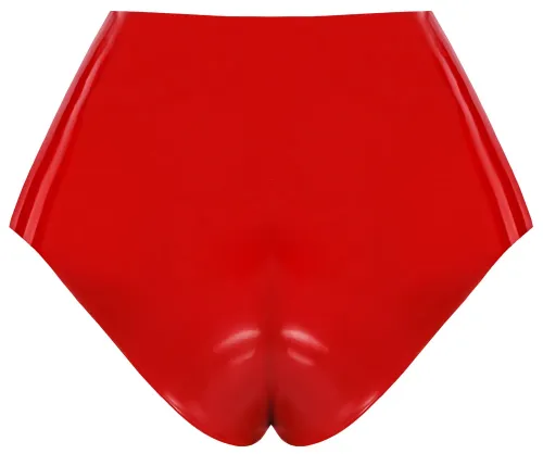latex majtki lateksowe czerwone z elementem zewnętrznym 15 cm 2xl na Arena.pl