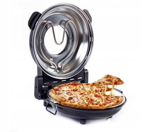 PIEC DO PIZZY MINI PIEKARNIK RIWALL RP-01 kamień 420°C 1200W 2 x na Arena.pl