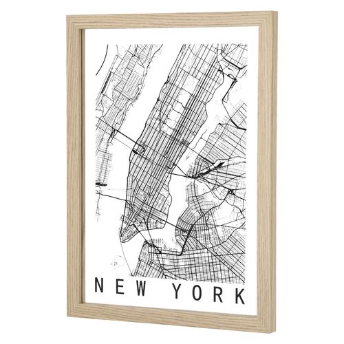 Obraz Mapa New York na Arena.pl