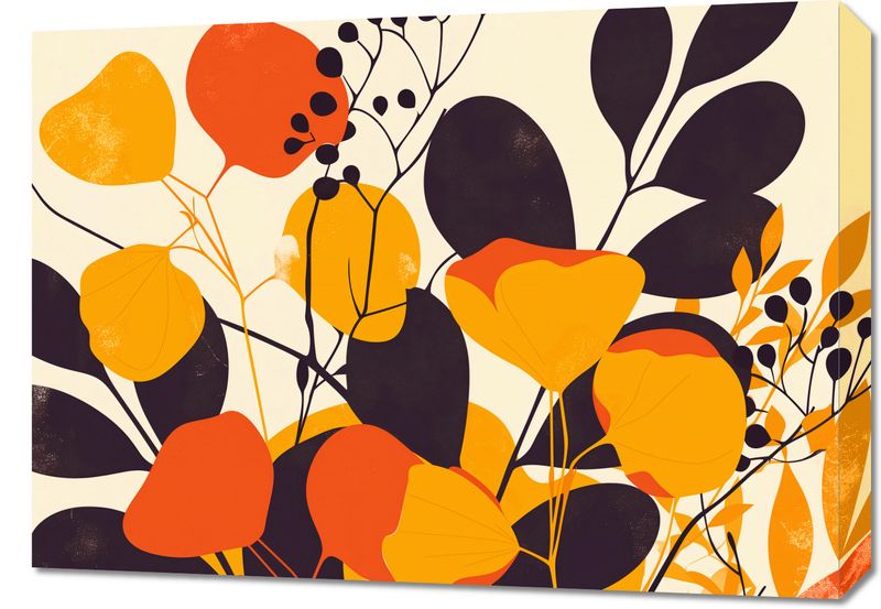 Obraz 70x50cm Ogrodowa Paleta zdjęcie 1