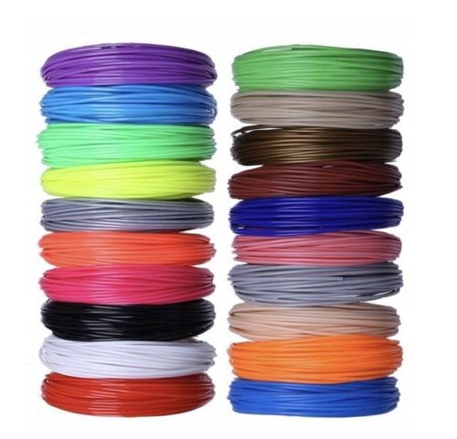 BEZPIECZNY FILAMENT PCL WKŁADY DO DŁUGOPISU 3D 100m 20x5m na Arena.pl