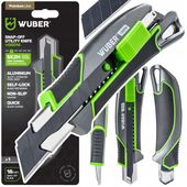 NÓŻ DO TAPET 18MM WYSUWANY TAPECIAK METALOWY ŁAMANE OSTRZE TAPICERSKI