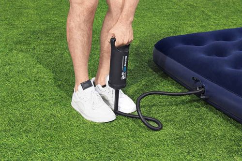 Dmuchany Materac Do Spania Queen 2-Osobowy Flokowany Bestway 203X152X22Cm na Arena.pl