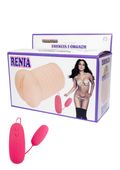 masturbator vagina z wibracją 650g renia