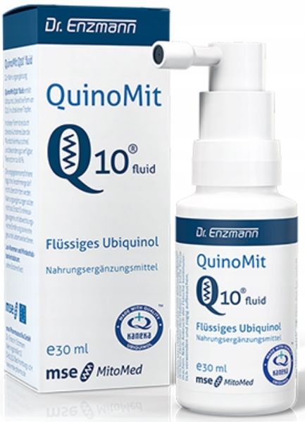 Mito-Pharma Dr Enzmann QuinoMit Q10 koenzym fluid 30ml + GRATIS zdjęcie 2