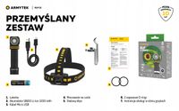 AKUMULATOROWA MOCNA MULTI LATARKA WIELOFUNKCYJNA SPORTOWA WARM USB-C LED