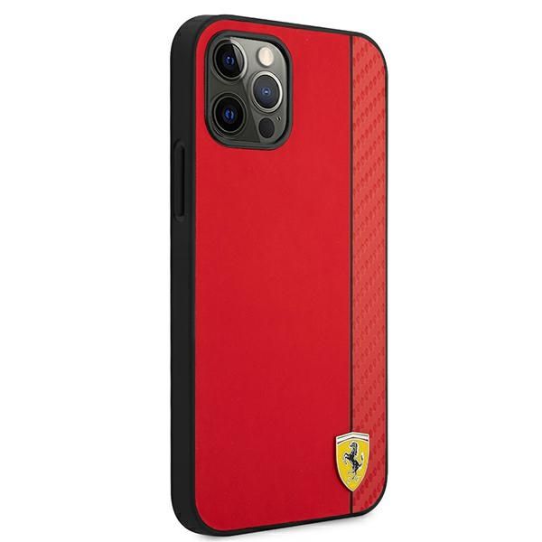 Etui Ferrari do iPhone 12 Pro Max, Czerwony zdjęcie 4