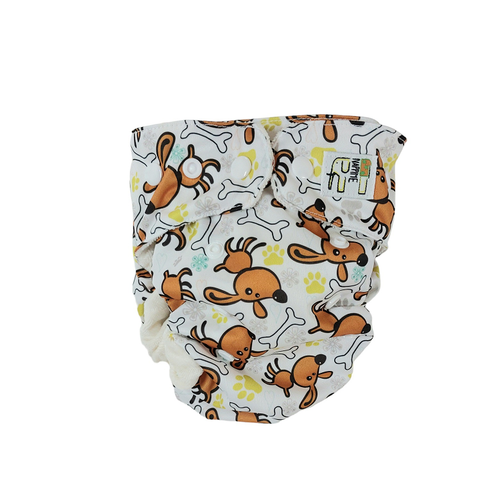 Pieluszka Wielorazowa KIESZONKA BAMBUS PIESKI Pieluszki NappiMe na Arena.pl