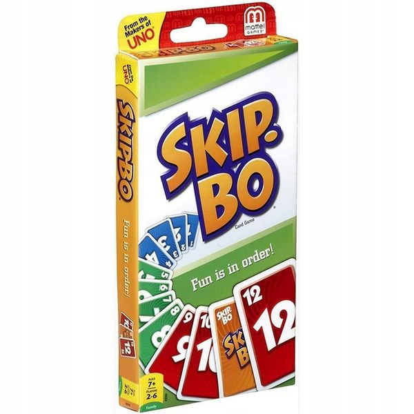 Gra karciana Mattel Skip Bo! zdjęcie 15