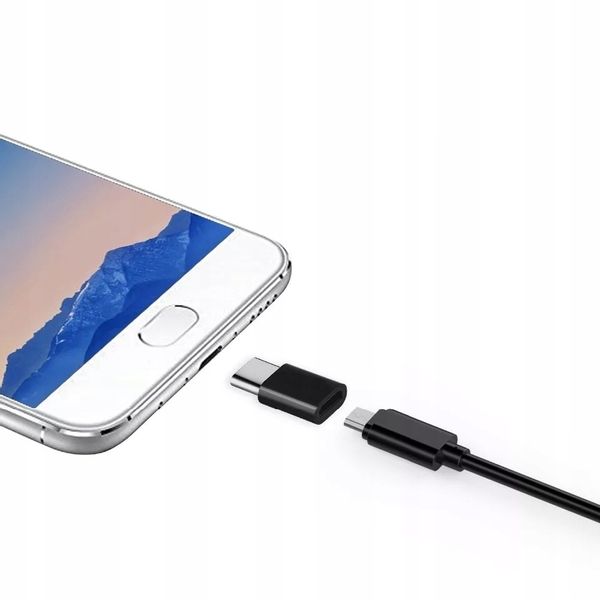 ADAPTER PRZEJŚCIÓWKA SAMSUNG XIAOMI MICRO TYP C Do Smartfona Złączka Gadżet zdjęcie 3