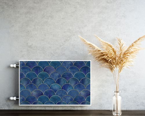 Maskownica MAGNETYCZNA Na Grzejnik Abstrakcja Wzór Geometryczny 120cm x 60cm na Arena.pl