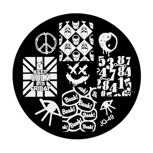 Blaszka do stempelków JQ 49 zdjęcie 1