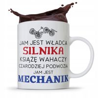 Kubek Prezent Mechanika Jam Jest Władca Silnika Z Nadrukiem Ze Zdjęciem