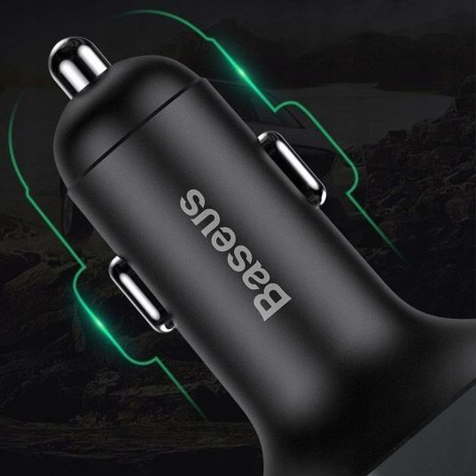 Baseus Ładowarka samochodowa Transmiter Bluetooth zdjęcie 14