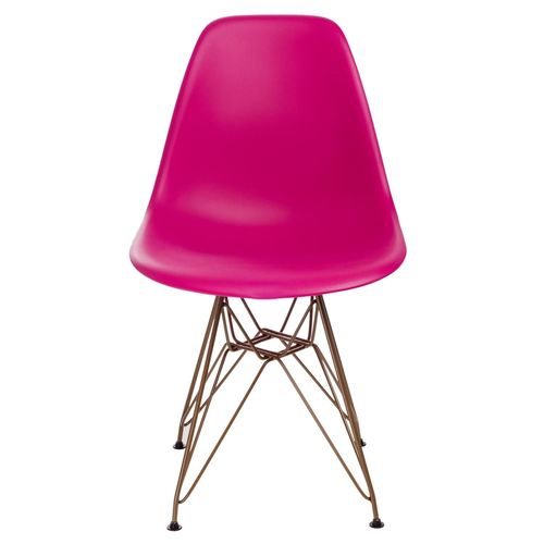 Krzesło P016 PP Gold dark pink na Arena.pl