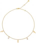 celebrytka z krzyżami (c14741au)