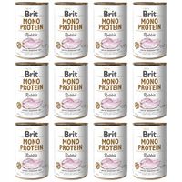Brit Mono Protein Rabbit Mokra Karma dla Psa Królik 12x400g