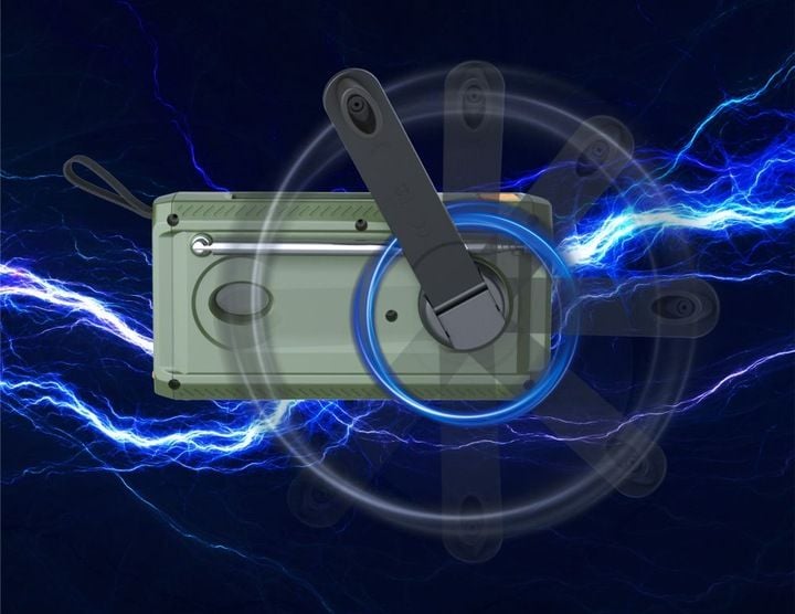 Radio FM Manta RDI401G Na korbkę zdjęcie 3