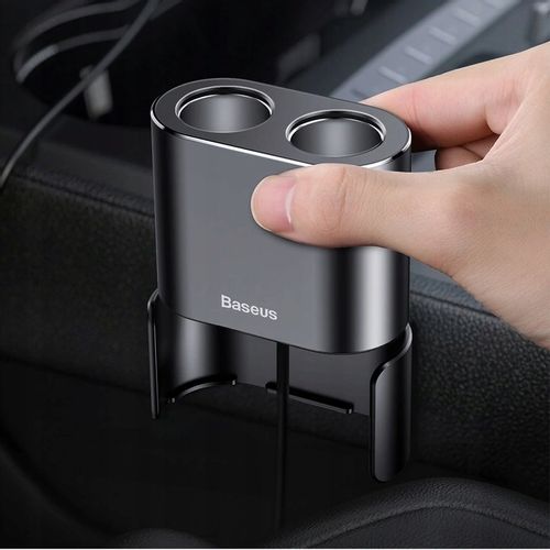 Baseus Ładowarka Samochodowa 2Xusb + Rozgałęźnik na Arena.pl