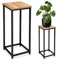 KWIETNIK STOJĄCY PODŁOGOWY METAL STOJAK NA KWIATY DONICZKI PÓŁKA LOFT