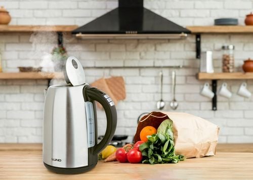 CZAJNIK ELEKTRYCZNY 2200W 1,7L STAL NIERDZEWNA Z REGULACJĄ TEMPERATURY LUND na Arena.pl