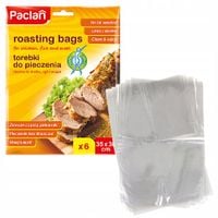 torebki do pieczenia z klipsem paclan 35x38cm 6szt