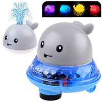 DLA DZIECI DO KĄPIELI WIELORYB  ŚWIECI JEŹDZI GRA