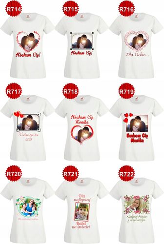 FOTO KOSZULKA Z WŁASNYM napisem NADRUKIEM ZDJĘCIEM na Arena.pl