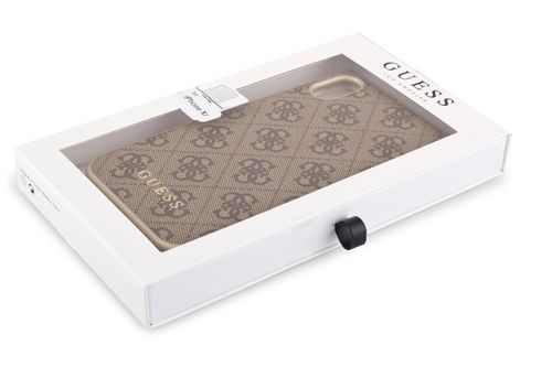 GUESS 4G CHARMS COLLECTION - iPhone XR - BROWN na Arena.pl