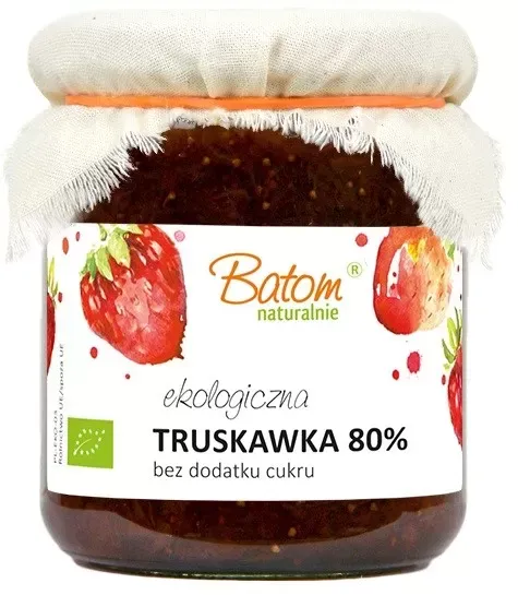 Truskawka 80 % BIO 260 g - Batom zdjęcie 1