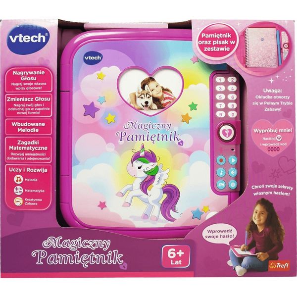 VTECH Magiczny pamietnik 61243 zdjęcie 1