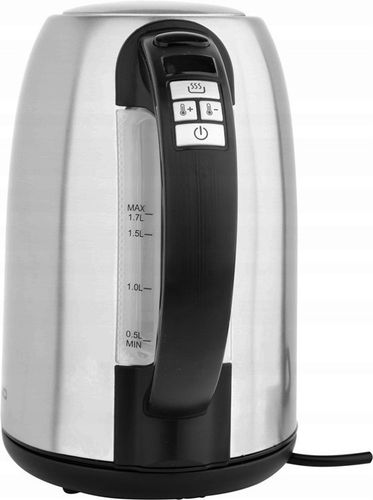 CZAJNIK ELEKTRYCZNY 2200W 1,7L STAL NIERDZEWNA Z REGULACJĄ TEMPERATURY LUND na Arena.pl