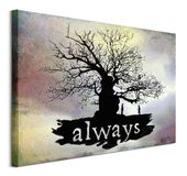 Harry Potter Always - obraz na płótnie 80x60 cm