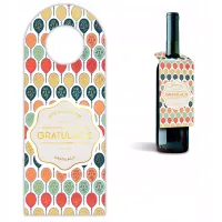 Zawieszka Na Butelkę Gratulacje Balony