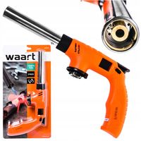 Palnik gazowy z zapalnikiem długa dysza zapłon piezo 360 stopni 1000W