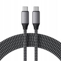 KABEL SATECHI USB-C 100W 2M SZARY DO ŁADOWANIA I TRANSFERU DANYCH