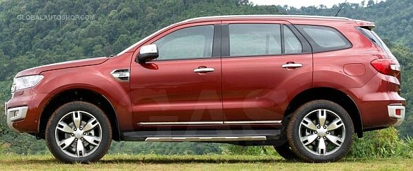 FORD EVEREST - Listwy CHROM na drzwi boczne dekoracyjne chromowane zdjęcie 1