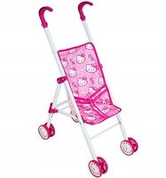 DUŻY WÓZEK DLA LALEK SPACERÓWKA SPACEROWY SKŁADANY