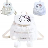 Plecak Pluszowy Kuromi Hello Kitty PLUSZ PLECACZEK TORBA DZIECI MŁODZIEŻ